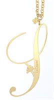 Collier TOCO D'ENCANTO Femme in laiton INIZIALES - INIZIALES